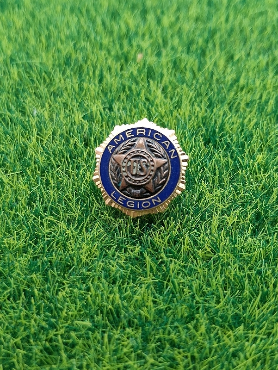 Other - American Legion Blue and Gold Tone Enamel Lapel Pin B469